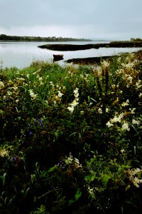 Boat on Loch Foyle, at the Boathole, St Johnston, Co Donegal, Ireland. By Damien Demolder